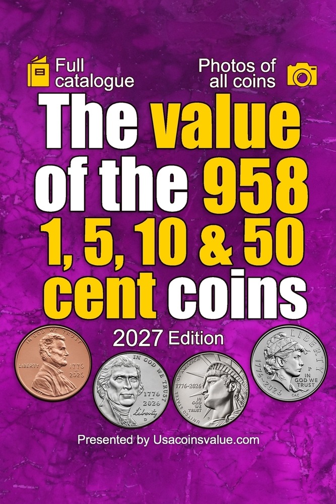 The value of the 958 1, 5, 10 & 50 cent coins cover