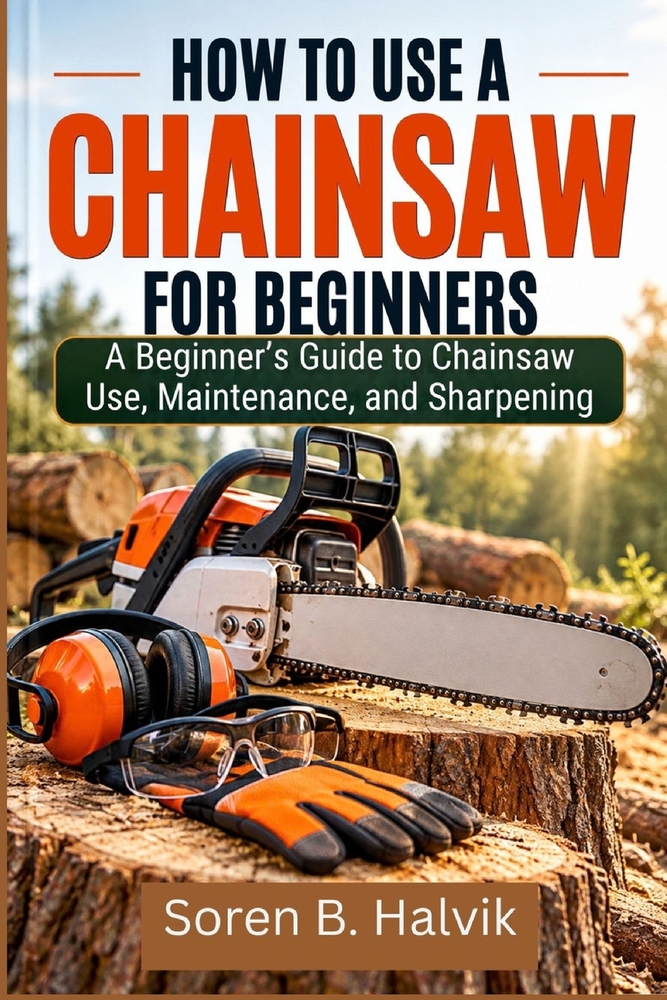 How to Use a Chainsaw for Beginners: A Beginner's Guide to Chainsaw Use, Maintenance, and Sharpening cover