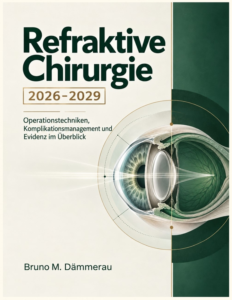 Refraktive Chirurgie 2026-2029: Operationstechniken, Komplikationsmanagement und Evidenz im Überblick cover