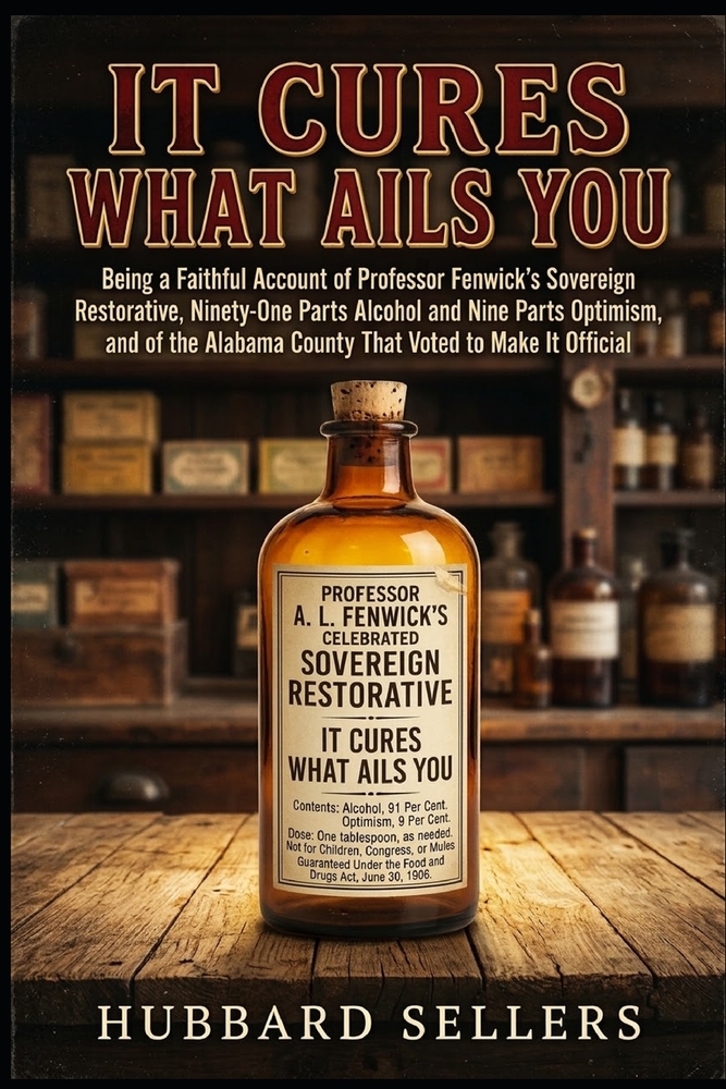 It Cures What Ails You: Being a Faithful Account of Professor Fenwick's Sovereign Restorative, Ninety-One Parts Alcohol and Nine Parts Optimism, and o cover