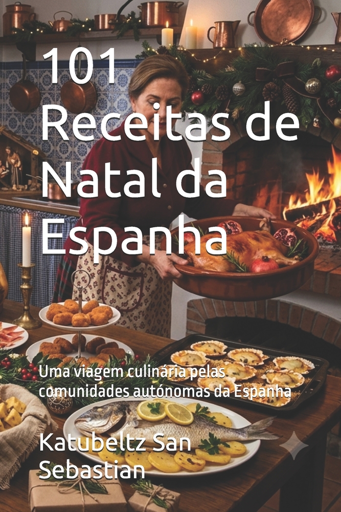 101 Receitas de Natal da Espanha: Uma viagem culinária pelas comunidades autónomas da Espanha cover