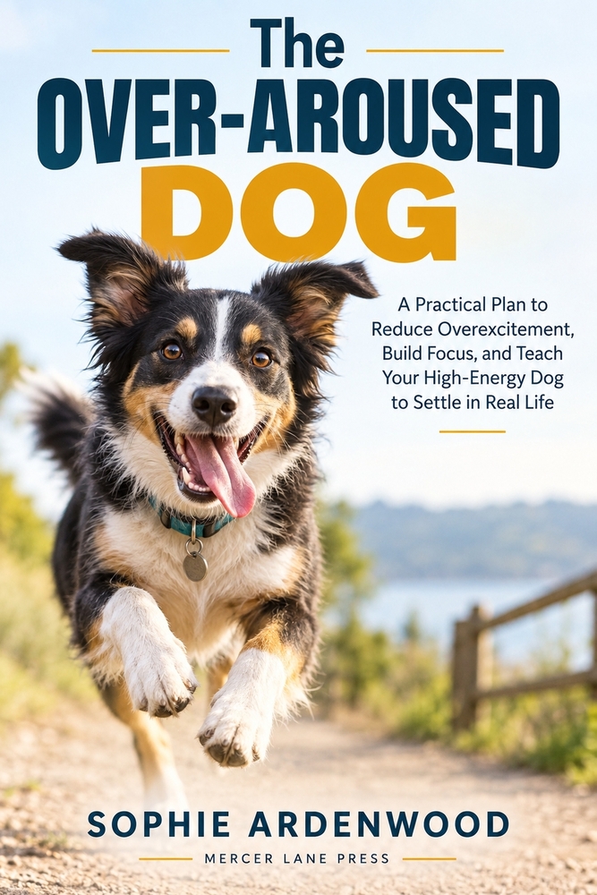 The Over-Aroused Dog: A Practical Plan to Reduce Overexcitement, Build Focus, and Teach Your High-Energy Dog to Settle in Real Life cover