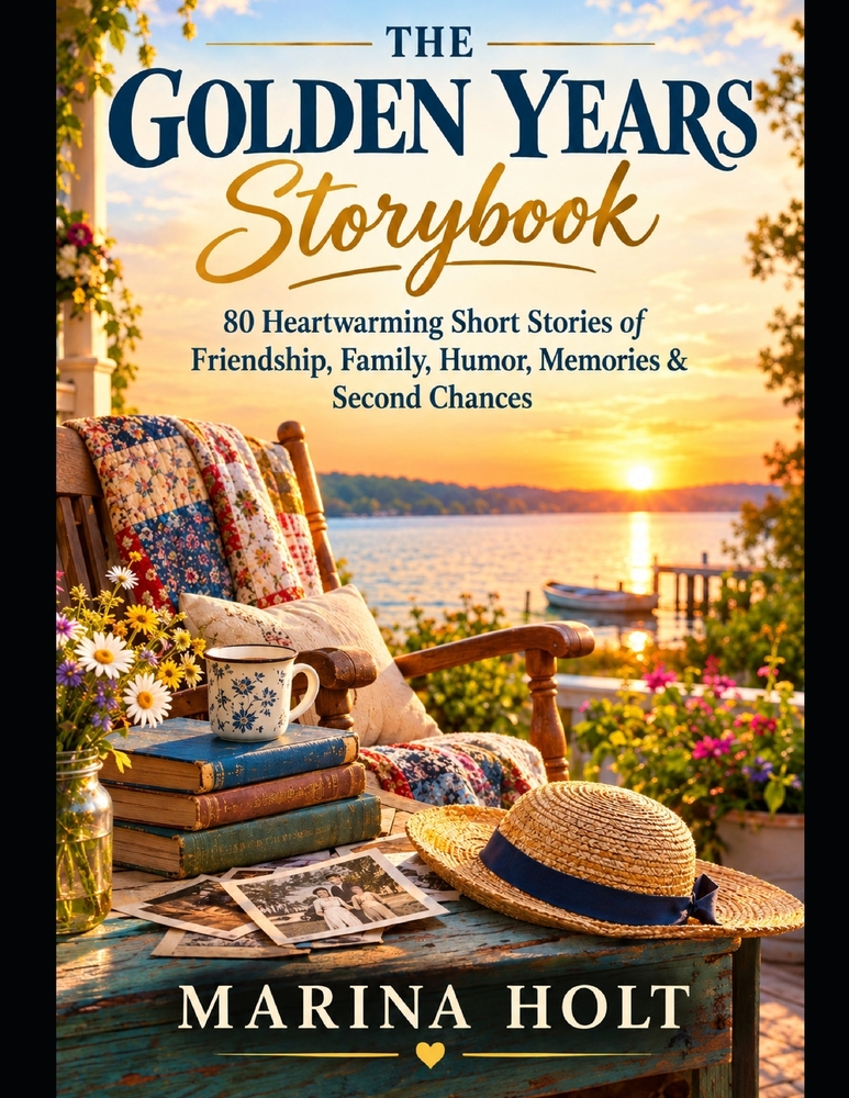 The Golden Years Storybook: 80 Heartwarming Short Stories of Friendship, Family, Humor, Memories & Second Chances cover