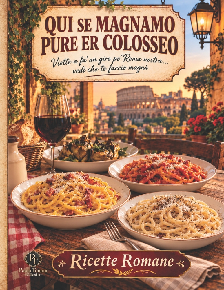 Qui se magnamo pure er Colosseo: Viette a fa' un giro pe' Roma nostra... vedi che te faccio magnà cover