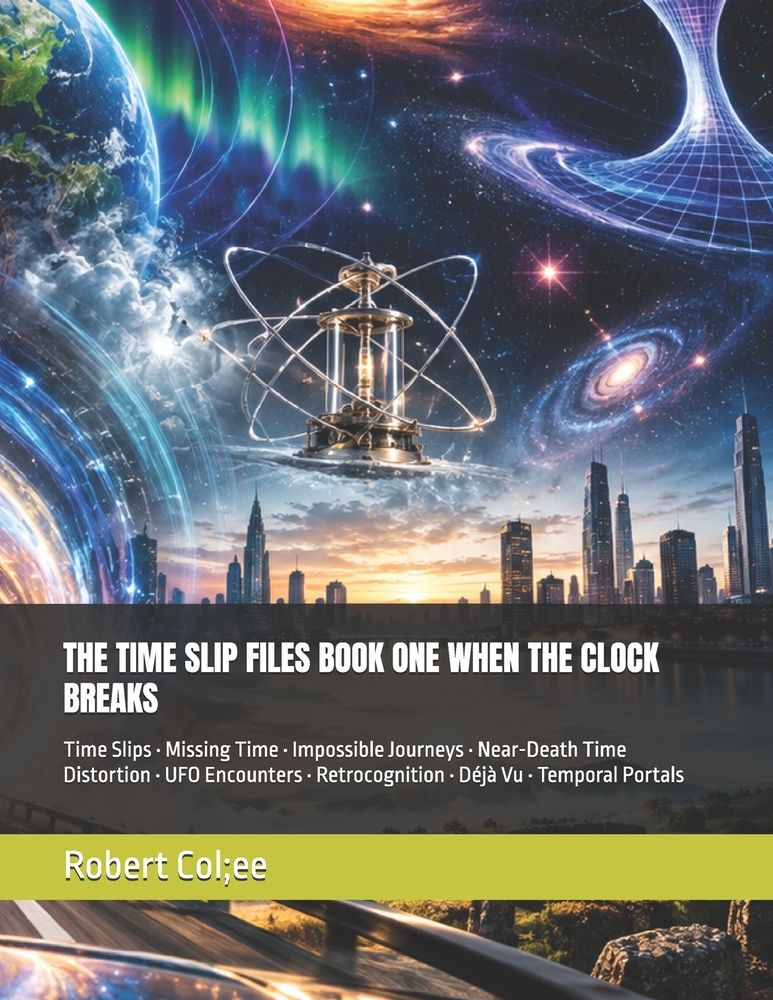 The Time Slip Files Book One When the Clock Breaks: Time Slips - Missing Time - Impossible Journeys - Near-Death Time Distortion - UFO Encounters - Re cover