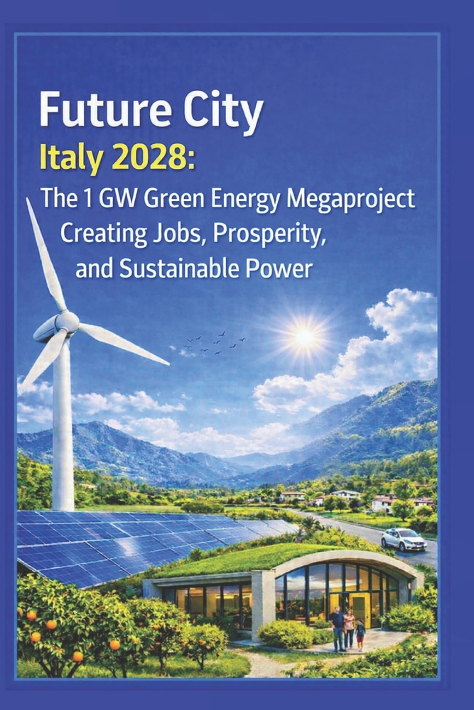 Future City: Italy 2028: The 1 GW Green Energy Megaproject Creating Jobs, Prosperity, and Sustainable Power cover
