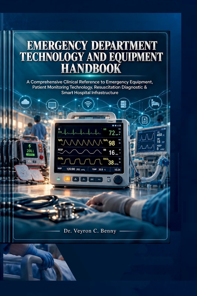 Emergency Department Technology and Equipment Handbook: A Comprehensive Clinical Reference to Emergency Equipment, Patient Monitoring Technology, Resu cover
