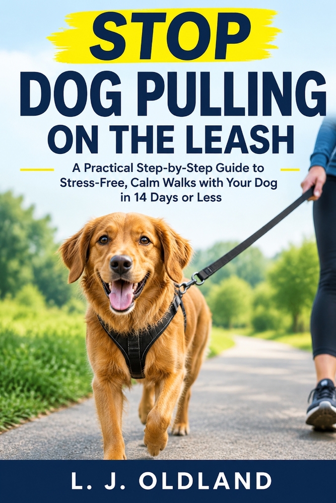 Stop Dog Pulling on the Leash: A Practical Step-by-Step Guide to Stress-Free, Calm Walks with Your Dog in 14 Days or Less cover