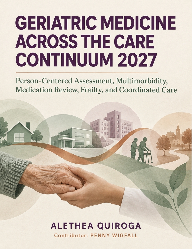 Geriatric Medicine Across the Care Continuum 2027: Person-Centered Assessment, Multimorbidity, Medication Review, Frailty, and Coordinated Care cover