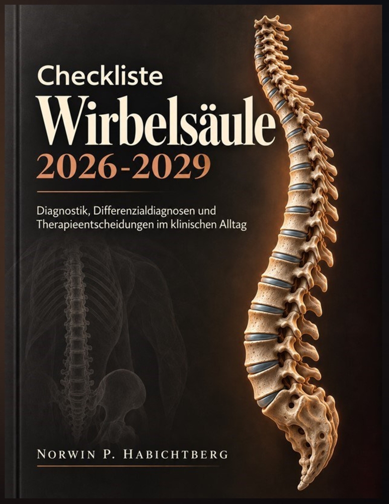 Checkliste Wirbelsäule 2026-2029: Diagnostik, Differenzialdiagnosen und Therapieentscheidungen im klinischen Alltag cover