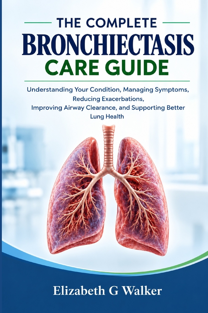 The Complete Bronchiectasis Care Guide: Understanding Your Condition, Managing Symptoms, Reducing Exacerbations, Improving Airway Clearance, and Suppo cover