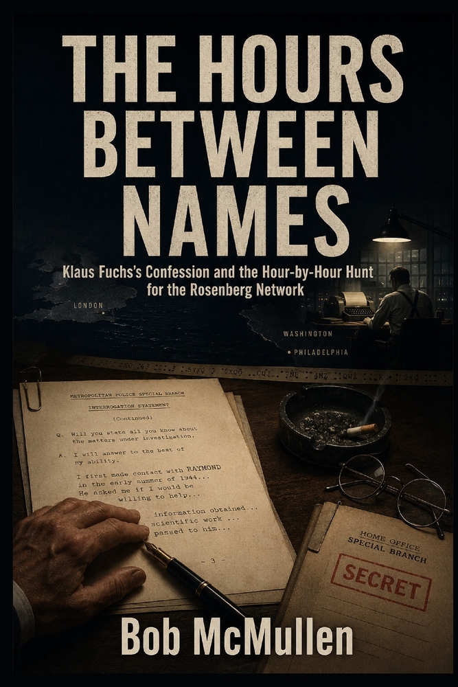The Hours Between Names: Klaus Fuchs's Confession and the Hour-by-Hour Hunt for the Rosenberg Network cover