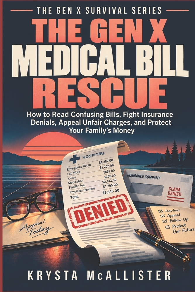 The Gen X Medical Bill Rescue: How to Read Confusing Bills Fight Insurance Denials Appeal Unfair Charges and Protect Your Family's Money cover