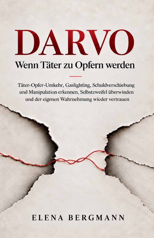 DARVO - Wenn Täter zu Opfern werden: Täter-Opfer-Umkehr, Gaslighting, Schuldverschiebung und Manipulation erkennen, Selbstzweifel überwinden und der e cover
