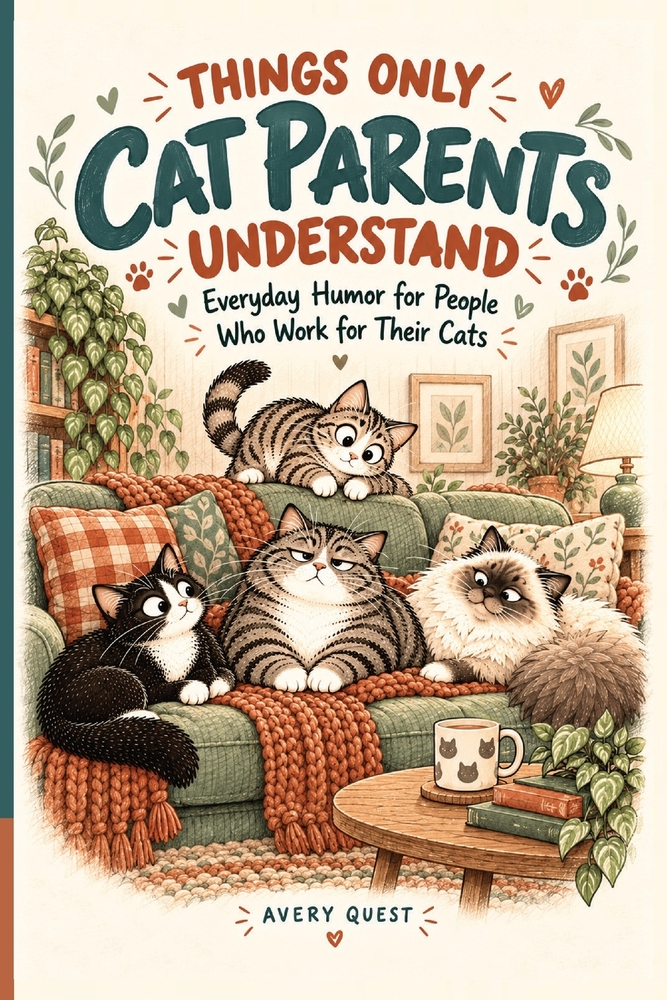 Things Only Cat Parents Understand: Everyday Humor for People Who Work for Their Cats cover