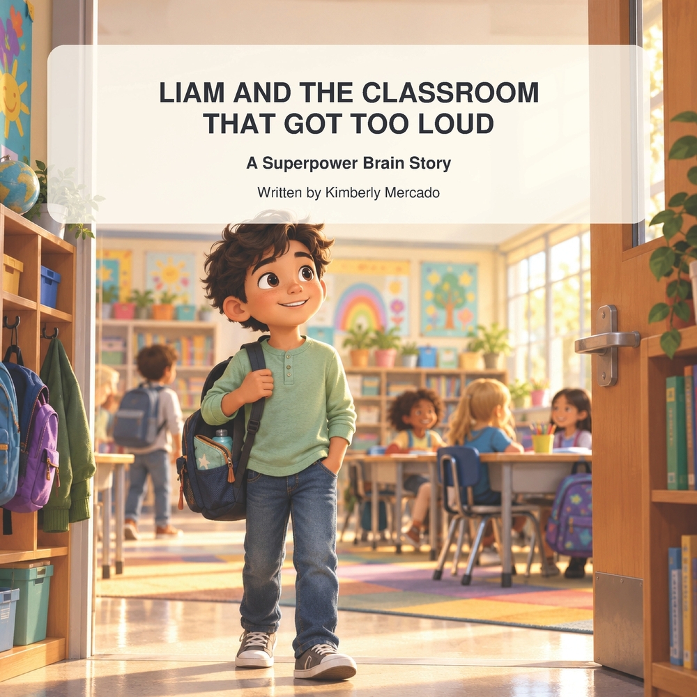 Liam and the Classroom That Got Too Loud: A Superpower Brain Story cover