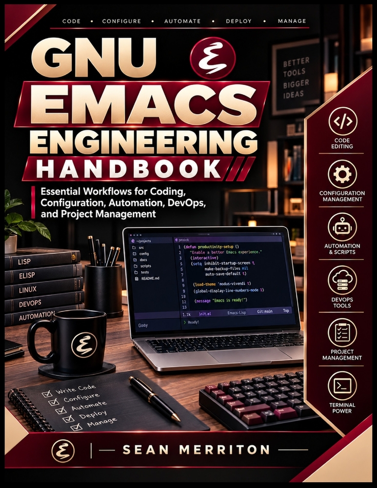 GNU Emacs Engineering Handbook: Essential Workflows for Coding, Configuration, Automation, DevOps, and Project Management cover