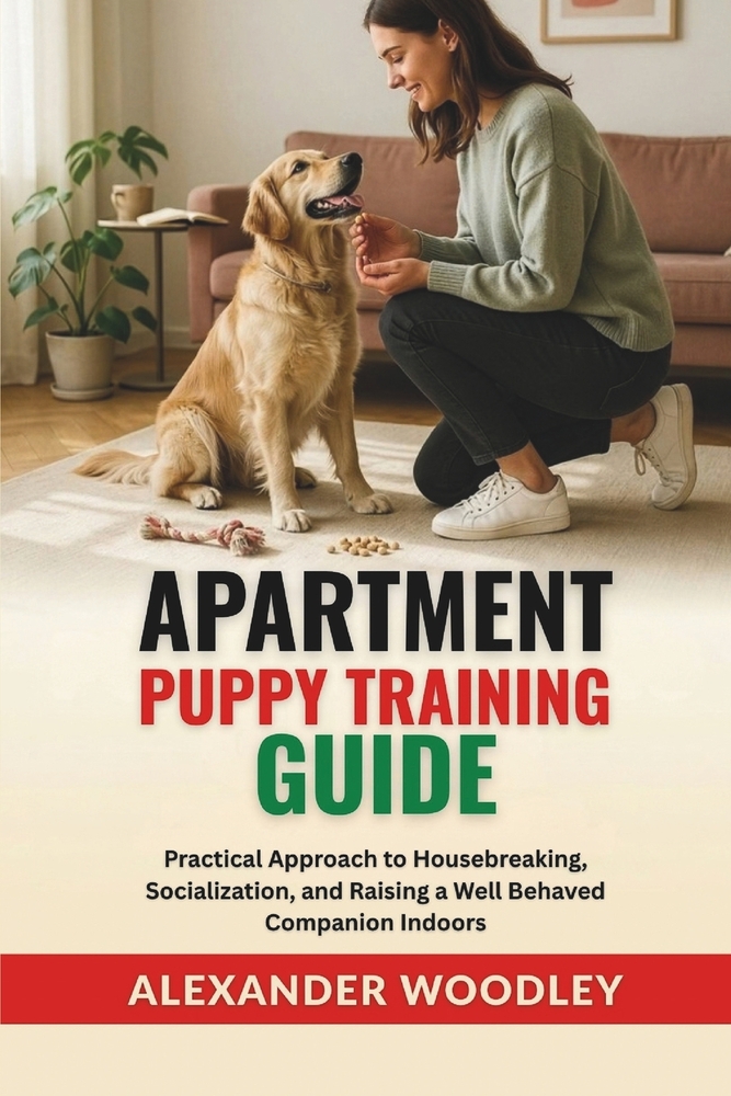 Apartment Puppy Training Guide: Practical Approach to Housebreaking, Socialization, and Raising a Well Behaved Companion Indoors cover