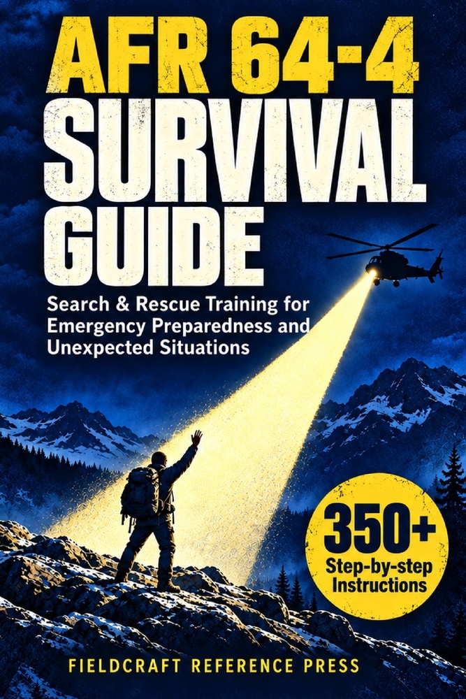 AFR 64-4 Survival Guide: Search & Rescue Training for Emergency Preparedness and Unexpected Situations cover