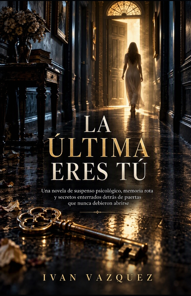 La Última Eres Tú: Una novela de suspenso psicológico, memoria rota y secretos enterrados detrás de puertas que nunca debieron abrirse cover