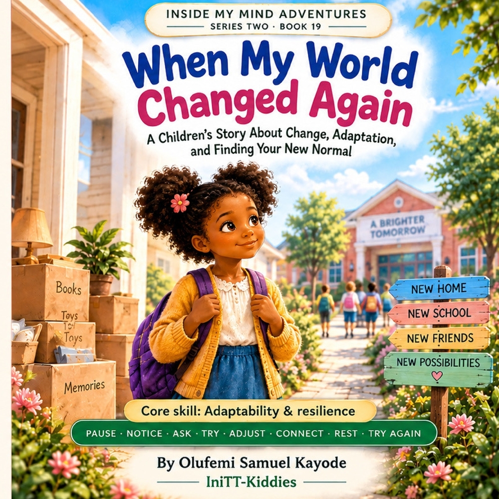 When My World Changed Again: A Children's Story About Change, Adaptation, and Finding Your New Normal cover