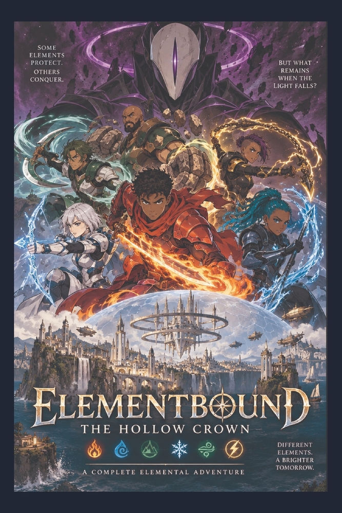 Elementbound: The Hollow Crown cover