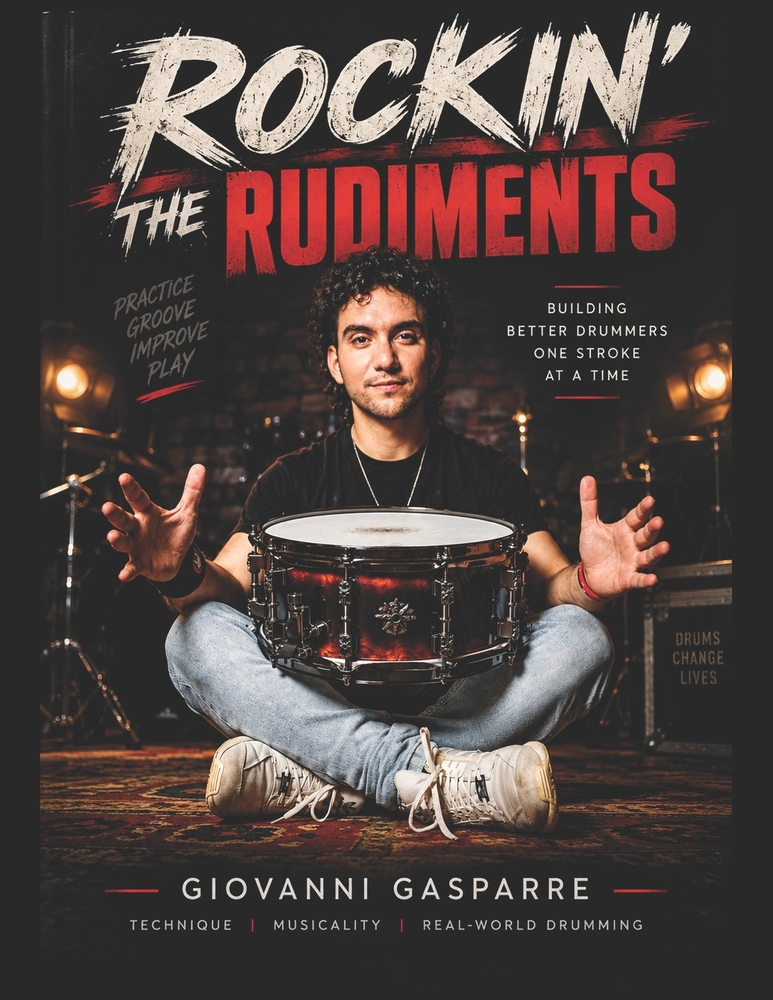 Rockin' the Rudiments: Metodo di batteria per studiare i rudimenti e applicarli al drum set cover