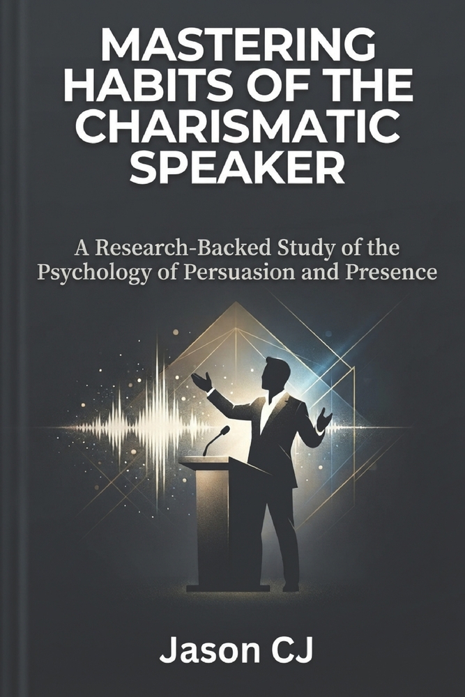 Mastering Habits of the Charismatic Speaker: A Research-Backed Study of the Psychology of Persuasion and Presence cover