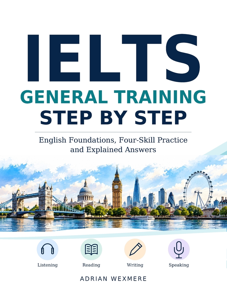 IELTS General Training Step by Step: English Foundations, Four-Skill Practice and Explained Answers cover