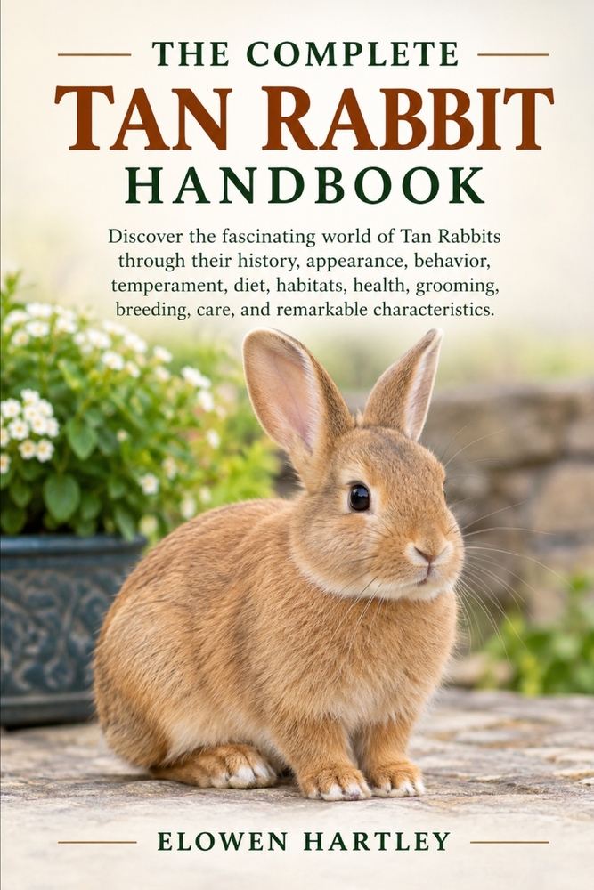 The Complete Tan Rabbit Handbook: Discover the fascinating world of Tan Rabbits through their history, appearance, behavior, temperament, diet, habita cover