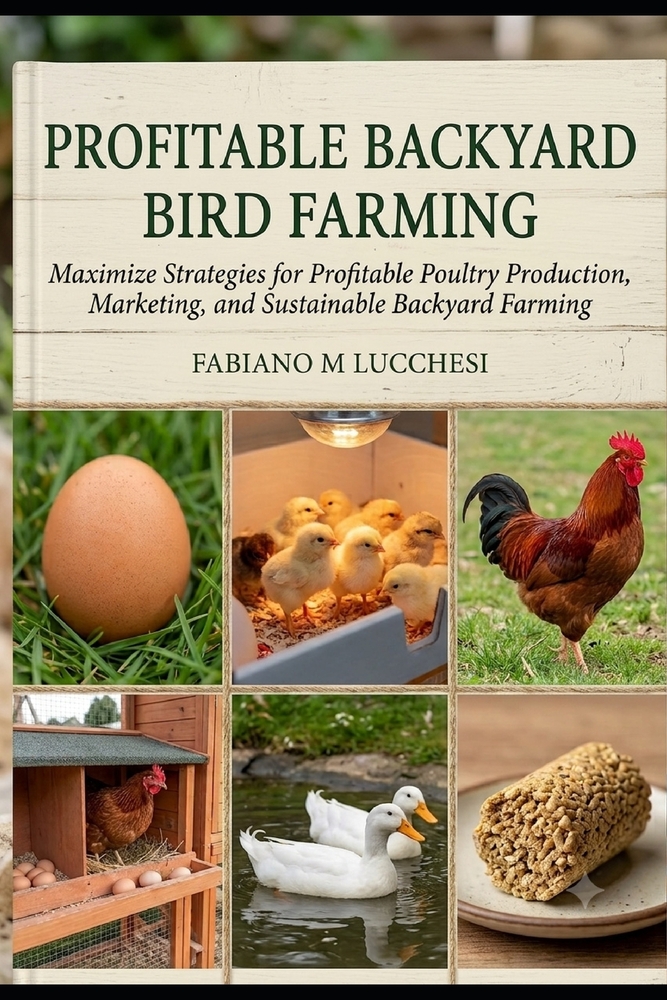 Profitable Backyard Bird Farming: Maximize Strategies for Profitable Poultry Production, Marketing, and Sustainable Backyard Farming cover