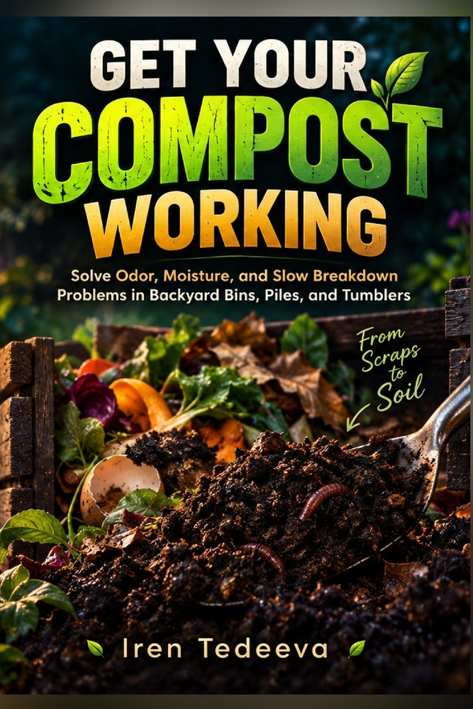 Get Your Compost Working: Solve Odor, Moisture, and Slow Breakdown Problems in Backyard Bins, Piles, and Tumblers cover