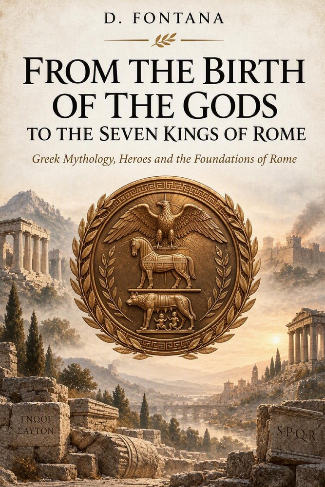 From the Birth of the Gods to the Seven Kings of Rome: Greek Mythology, Heroes and the Foundations of Rome cover
