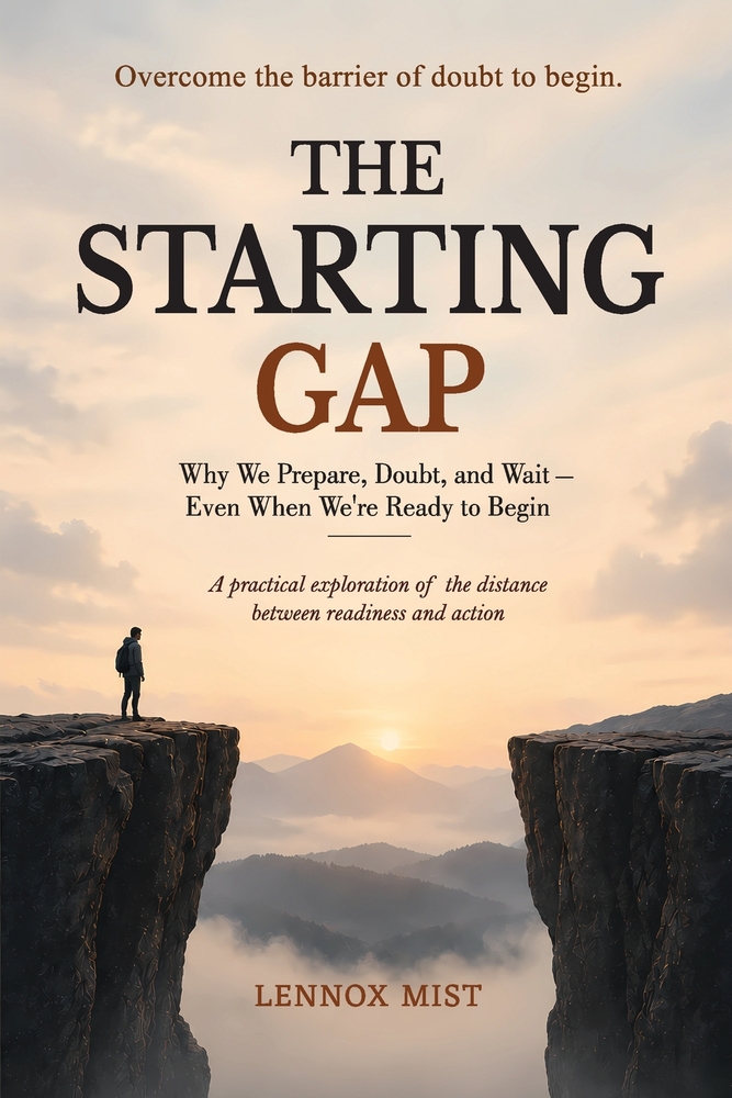 The Starting Gap: Why We Prepare, Doubt, and Wait - Even When We're Ready to Begin cover