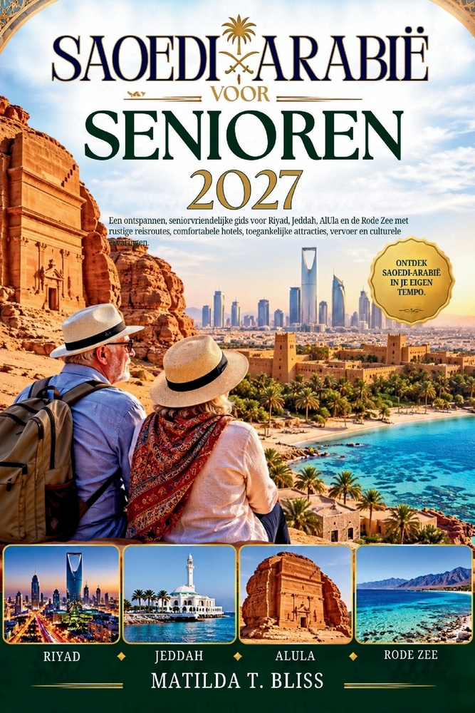 Saoedi-Arabië Voor Senioren 2027: Een ontspannen, seniorvriendelijke gids voor Riyad, Jeddah, AlUla en de Rode Zee met rustige reisroutes, comfortabel cover
