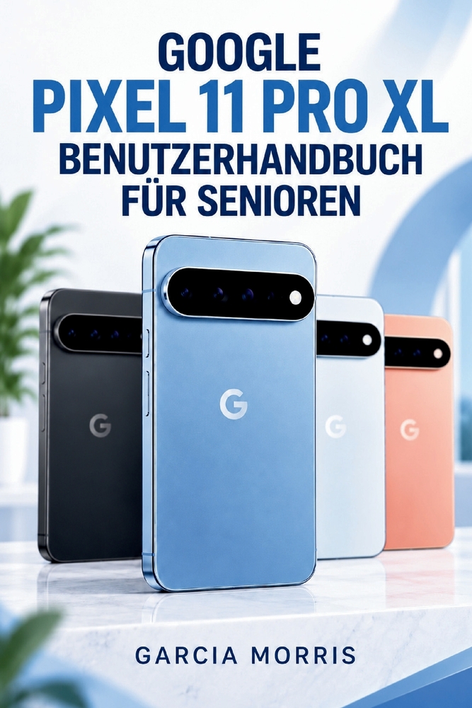 Google Pixel 11 Pro XL Benutzerhandbuch Für Senioren: Ein praktischerBegleiterfüreinfachereEinrichtung, klarereKommunikation, bessereFotos, zugänglich cover