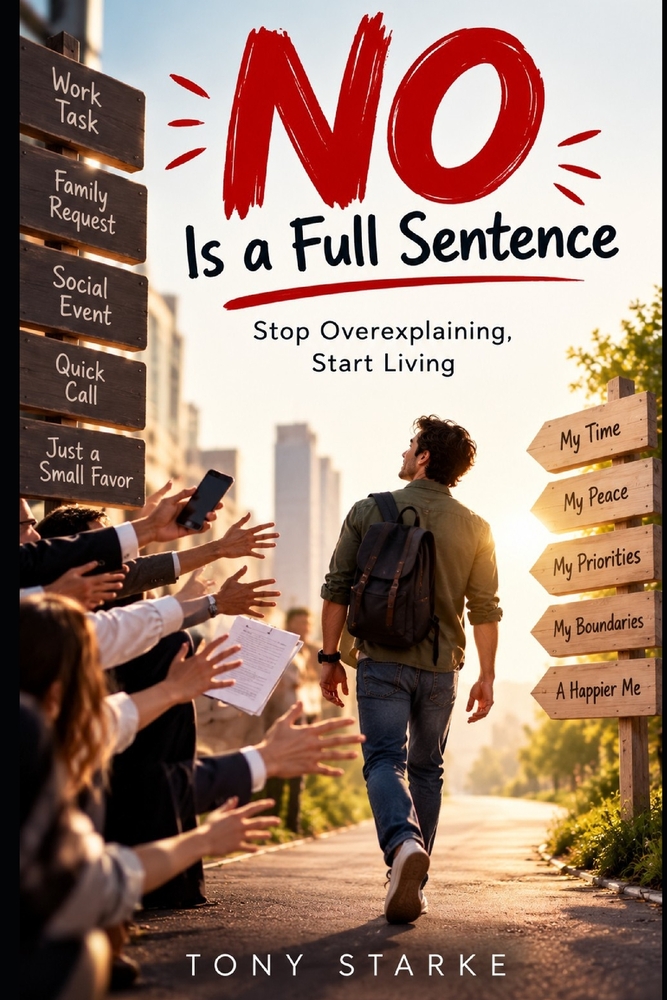 NO Is a Full Sentence: Stop Overexplaining, Start Living cover