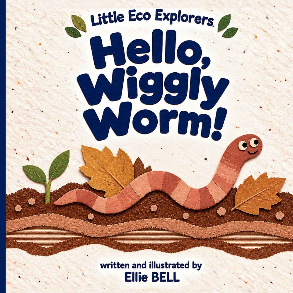 Hello, Wiggly Worm!: A Gentle Nature Story About Earthworms, Soil and Growing Gardens for Ages 3-5 cover