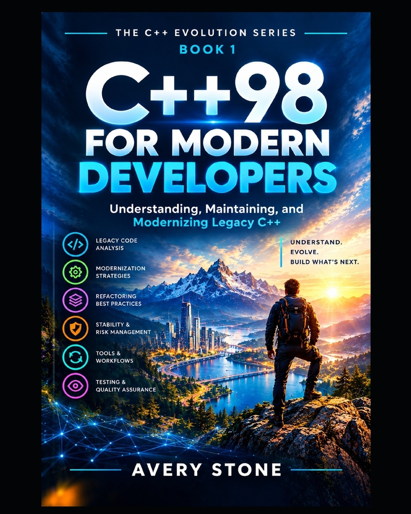 C++98 for Modern Developers: Understand, Maintain, and Modernize Legacy C++ Codebases cover