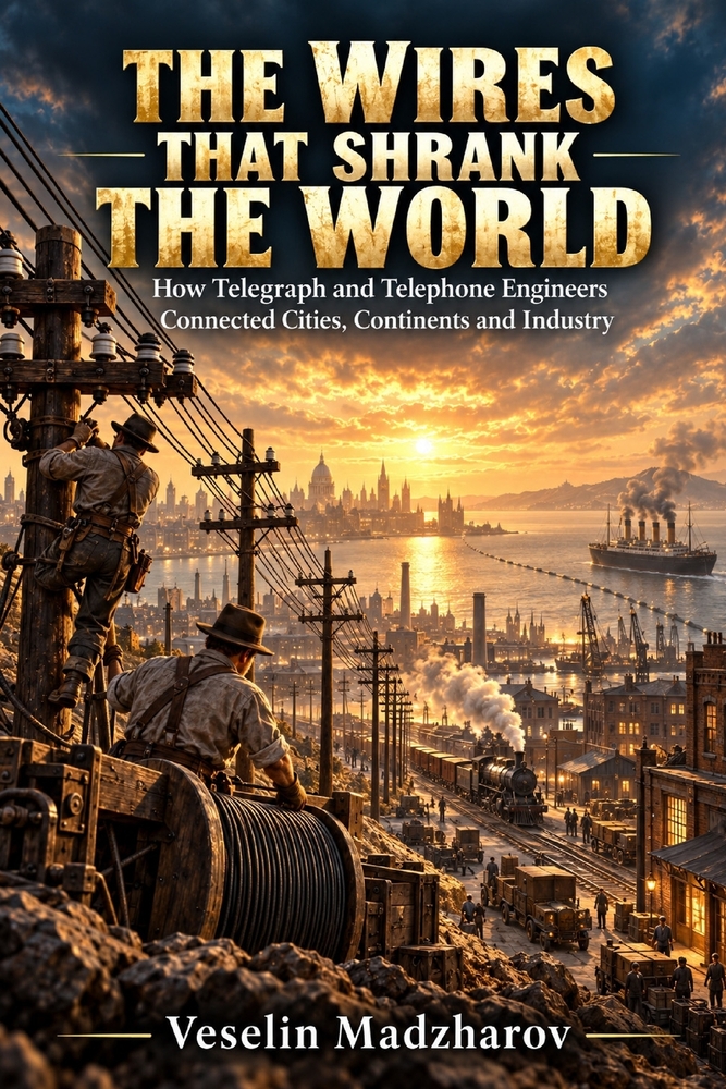 The Wires That Shrank the World: How Telegraph and Telephone Engineers Connected Cities, Continents and Industry cover