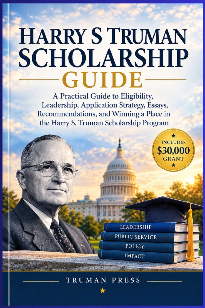 Harry S Truman Scholarship Guide: A Practical Guide to Eligibility, Leadership, Application Strategy, Essays, Recommendations, and Winning a Place in cover