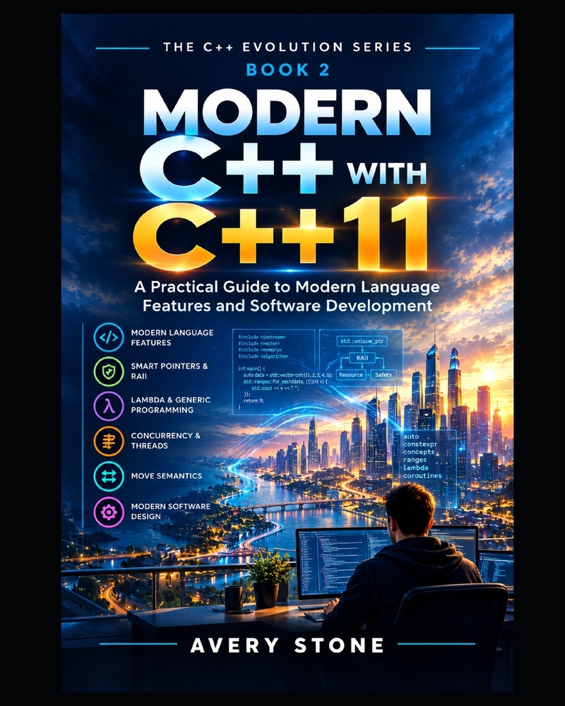 Modern C++ with C++11: A Practical Guide to Modern Language Features and Software Development cover