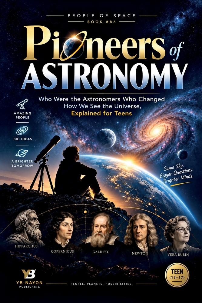 Pioneers of Astronomy: Which Scientists Changed How We See the Universe, Explained for Teen Science Readers cover