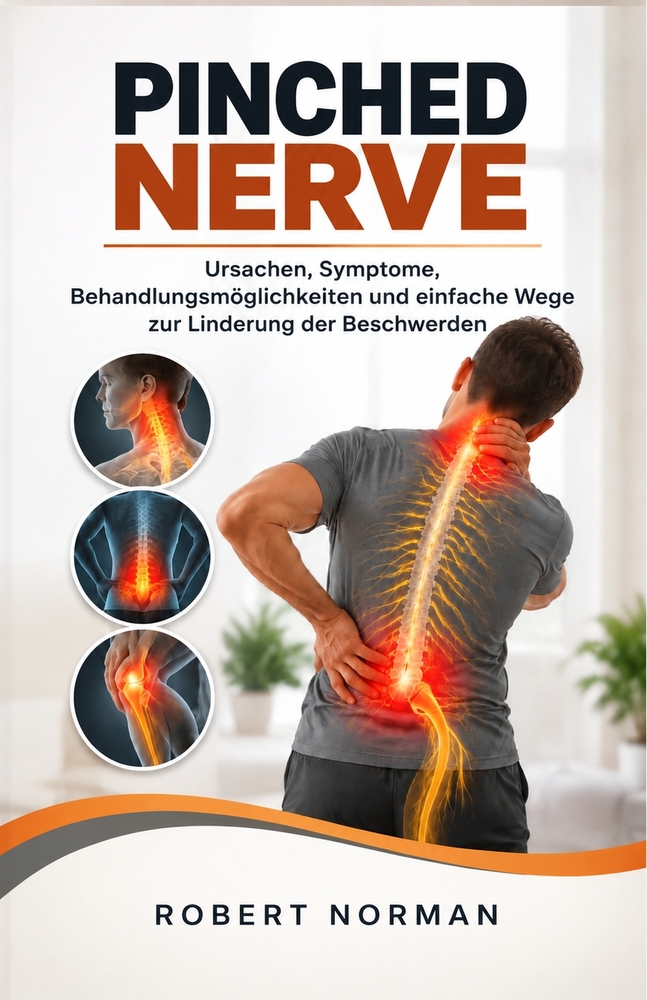 Pinched Nerve: Ursachen, Symptome, Behandlungsmöglichkeiten und einfache Wege zur Linderung der Beschwerden cover