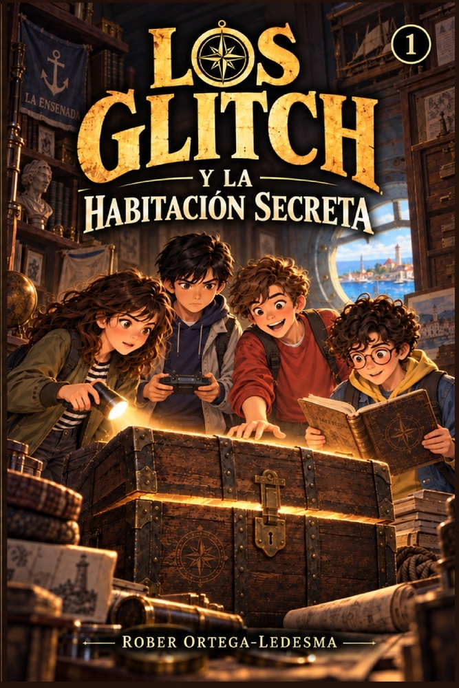 Los Glitch y la habitación secreta cover