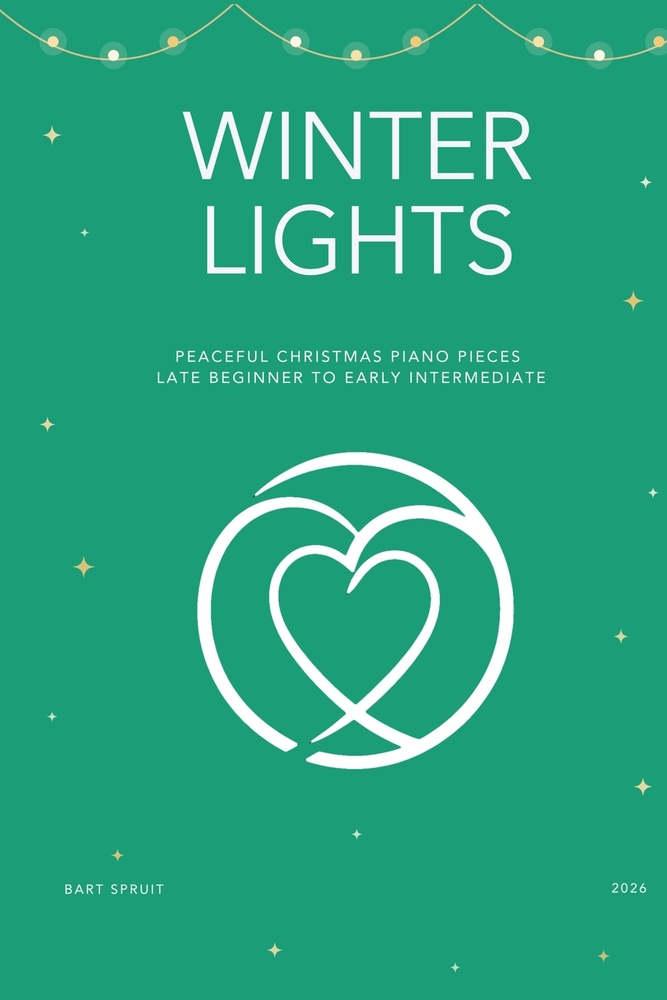 Winter Lights: 15 Christmas Piano Pieces (Printed Edition) cover