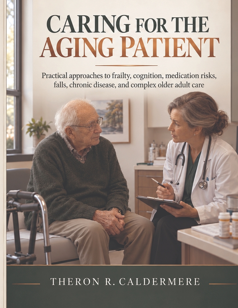 Caring for the Aging Patient: Practical approaches to frailty, cognition, medication risks, falls, chronic disease, and complex older adult care cover