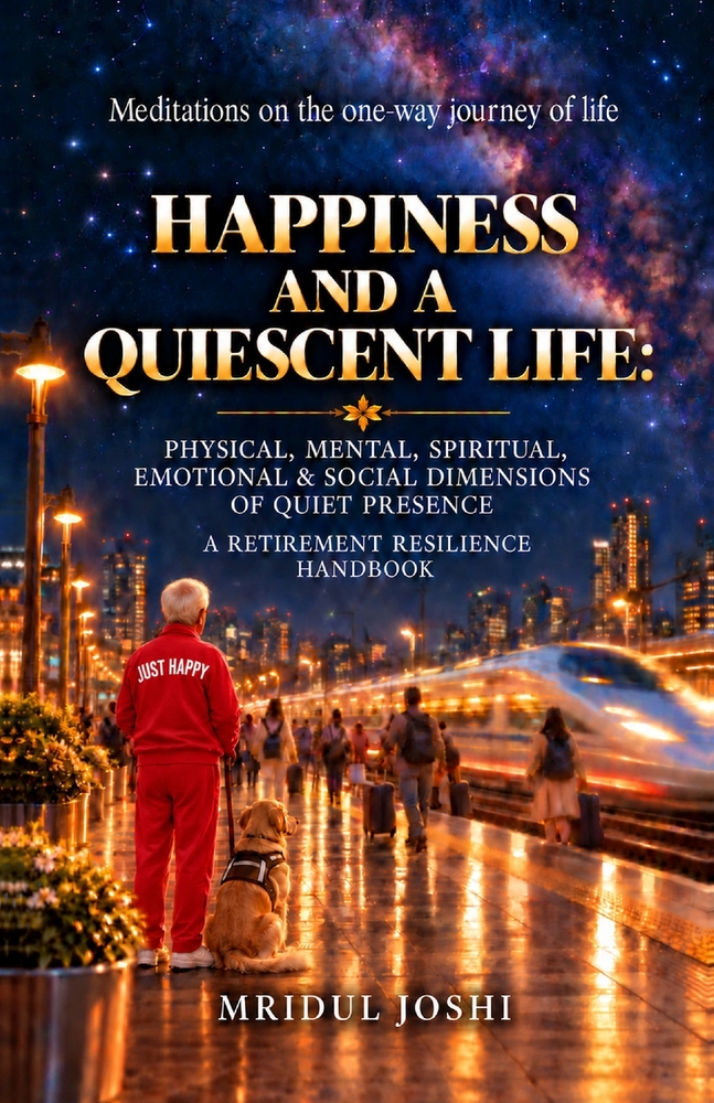 Happiness and a Quiescent Life: Physical, Mental, Spiritual, Emotional & Social Dimensions of Quiet Presence: A Retirement Resilience Handbook cover