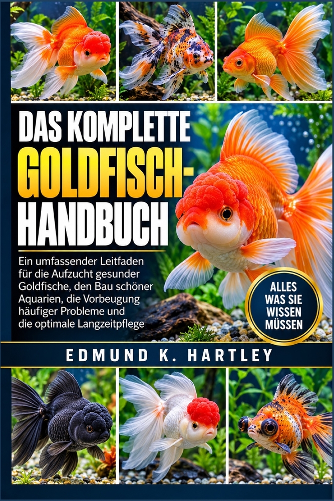 Das Komplette Goldfisch-Handbuch: Ein umfassender Leitfaden für die Aufzucht gesunder Goldfische, den Bau schöner Aquarien, die Vorbeugung häufiger Pr cover