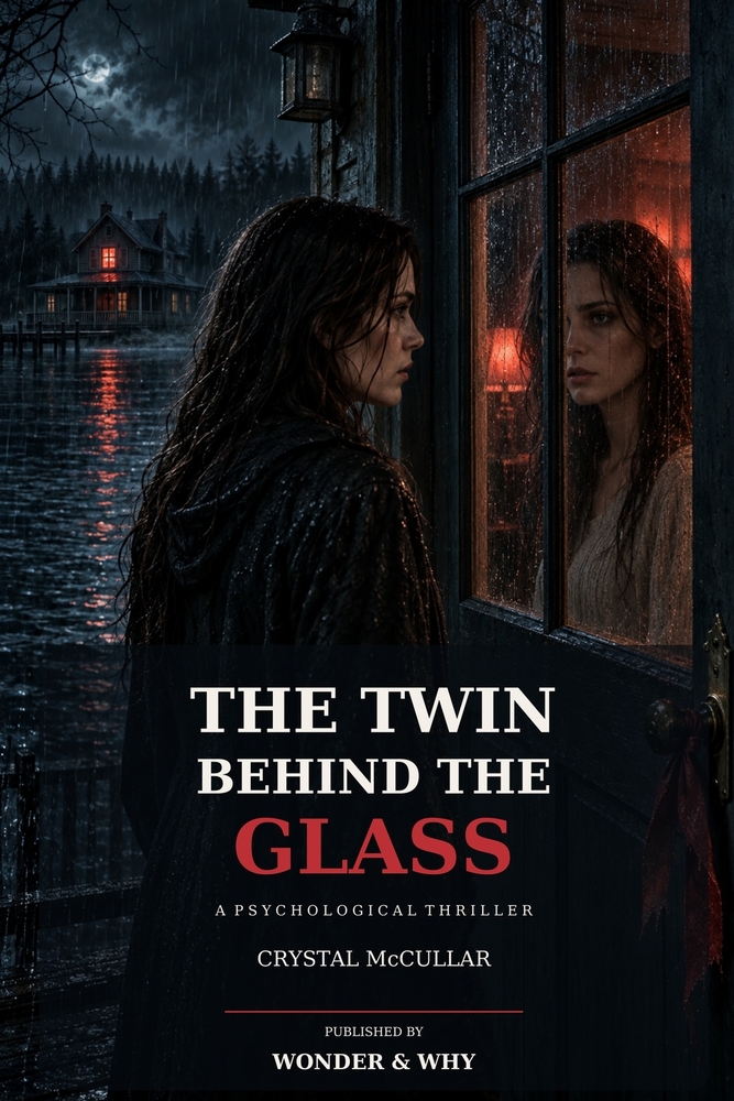 The Twin Behind the Glass: A Psychological Thriller cover